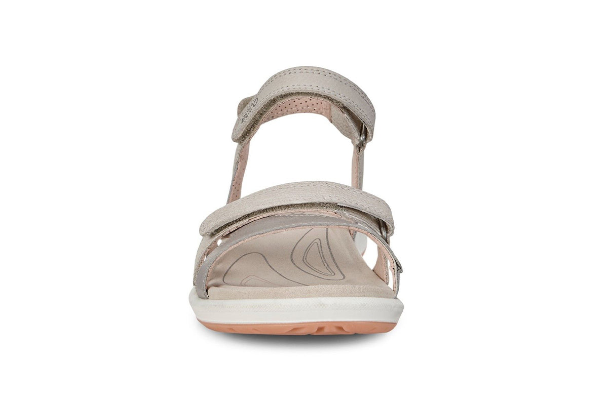 Ecco Cruise II Silver Grey/Gravel/Rose Dust Womens #color_grey