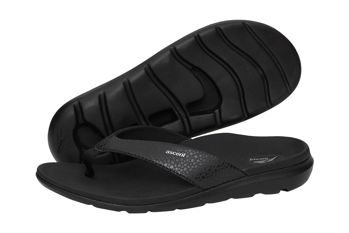 Ascent Groove Wide Black Womens #color_black
