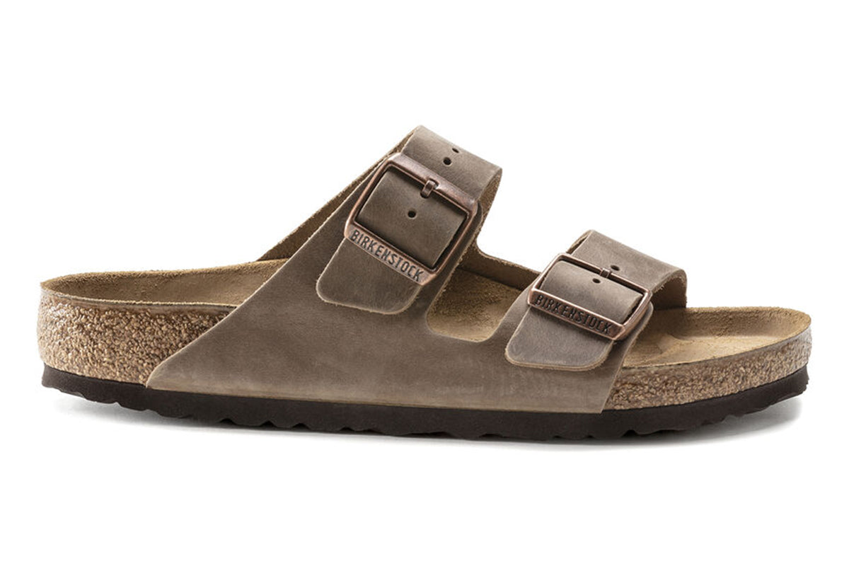 Birkenstock Arizona R Tabacco Oiled Leather Unisex #color_brown-dark-beige