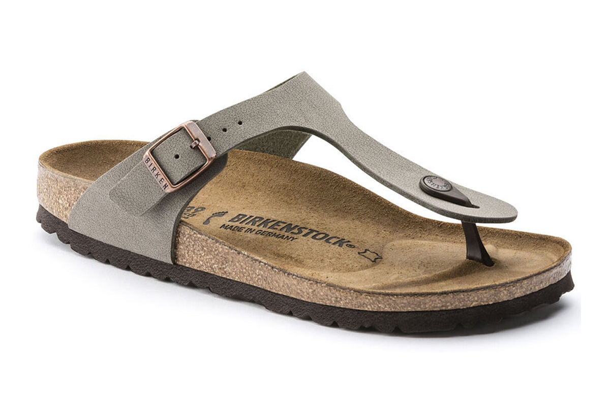 Birkenstock Gizeh R Stone Birkibuc Womens #color_grey