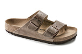 Birkenstock Arizona R Tabacco Oiled Leather Unisex #color_brown-dark-beige
