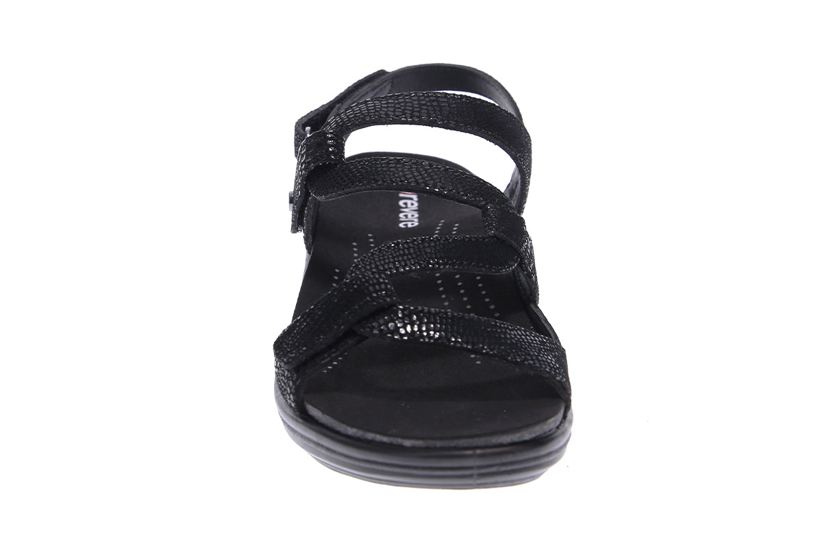Revere Miami M Black Lizard Womens #color_black
