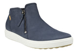 Ecco Soft 7 Bootie Marine Womens #color_navy
