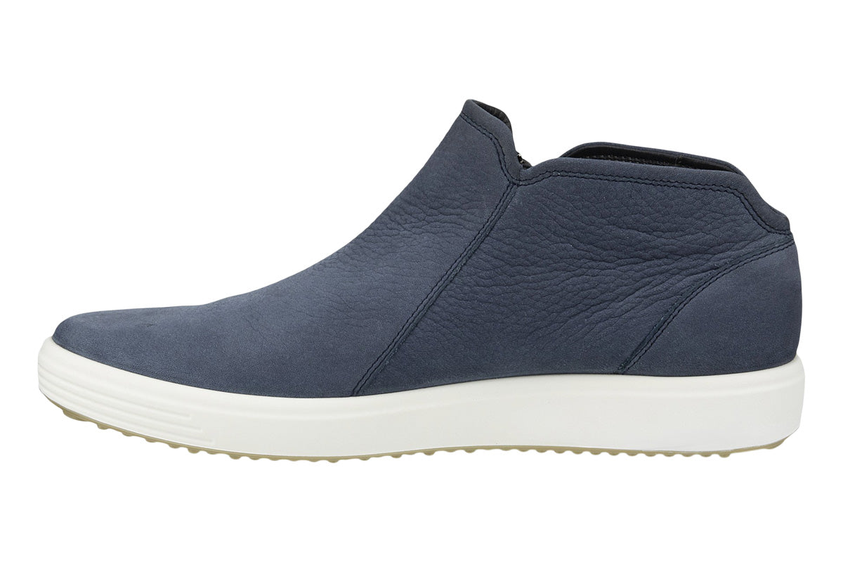 Ecco Soft 7 Bootie Marine Womens #color_navy