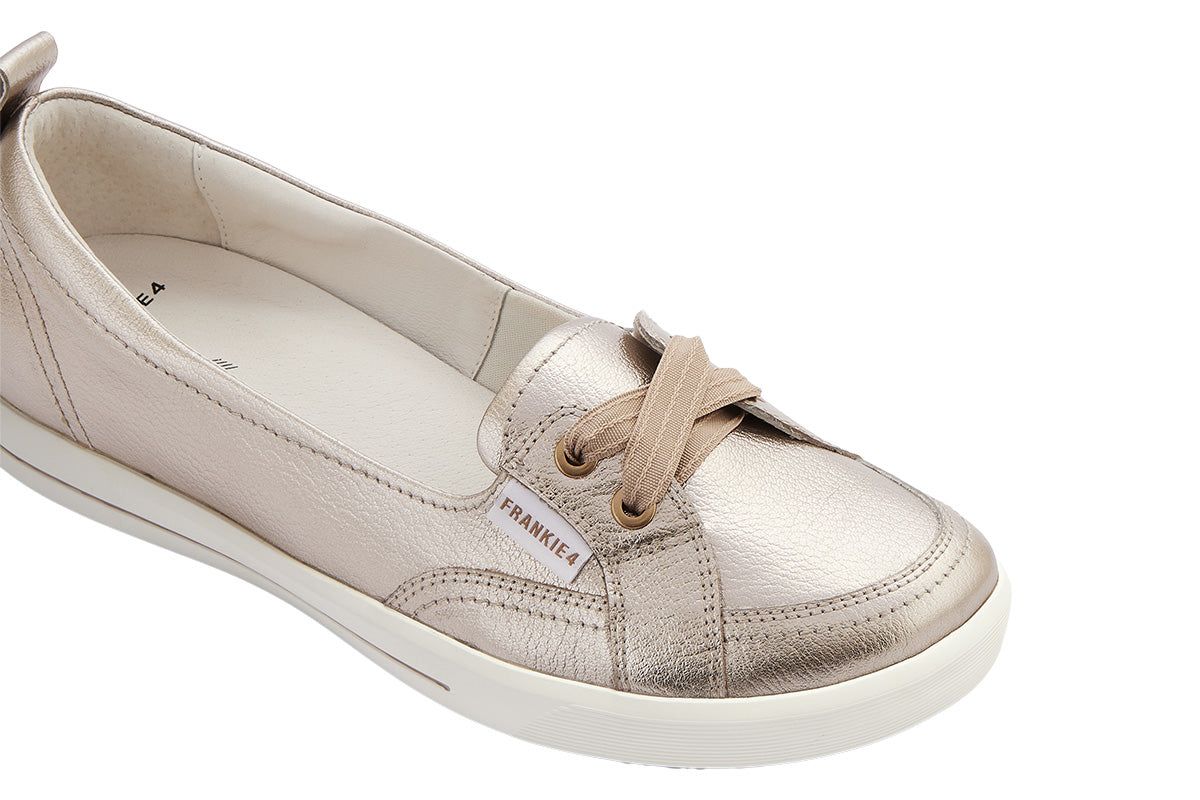 Frankie 4 Sophie IV Champagne Tumbled Womens #color_metallic-gold