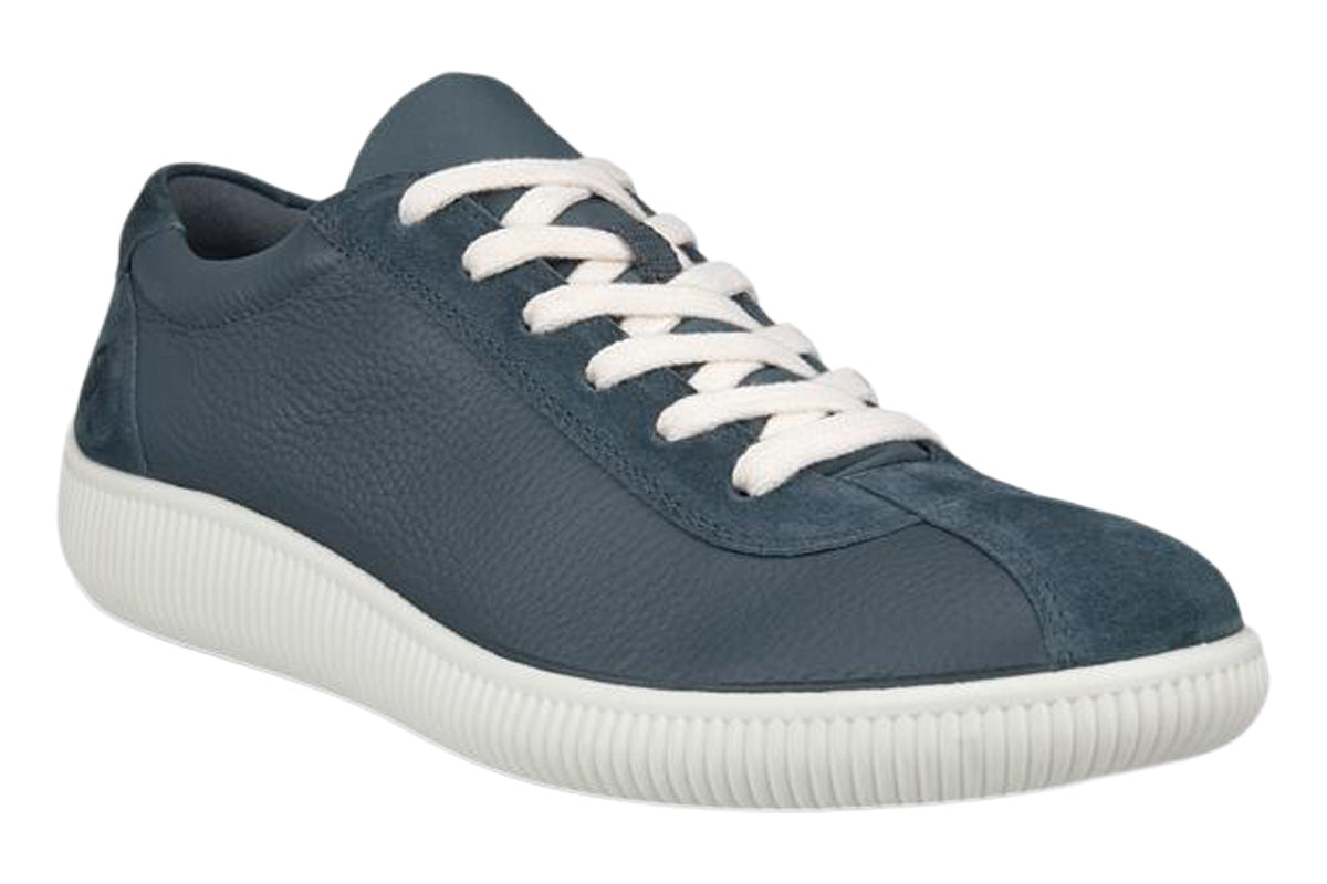 Ecco Soft Zero Pavement Mens #color_navy