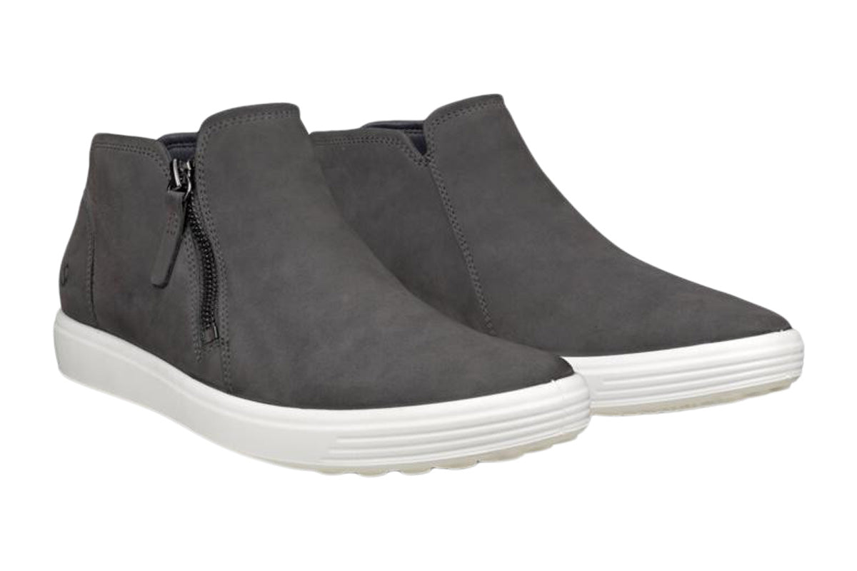 Ecco Soft 7 Bootie Magnet Womens #color_grey-dark-grey