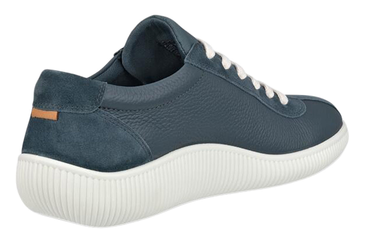Ecco Soft Zero Pavement Mens #color_navy