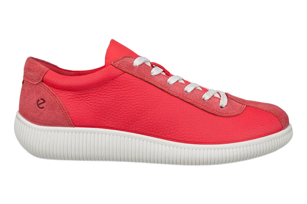 Ecco Soft Zero Teaberry Womens #color_red