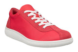 Ecco Soft Zero Teaberry Womens #color_red