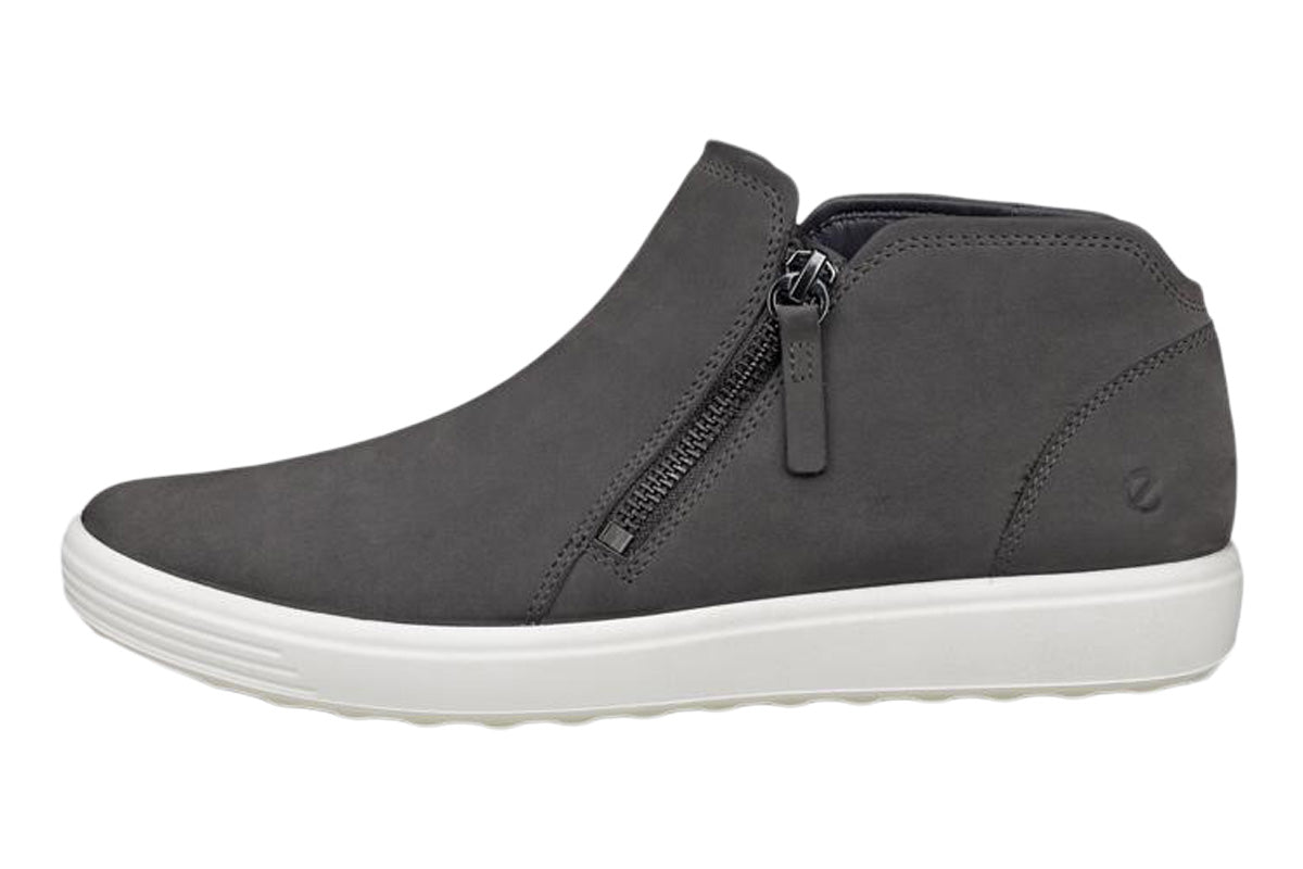 Ecco Soft 7 Bootie Magnet Womens #color_grey-dark-grey