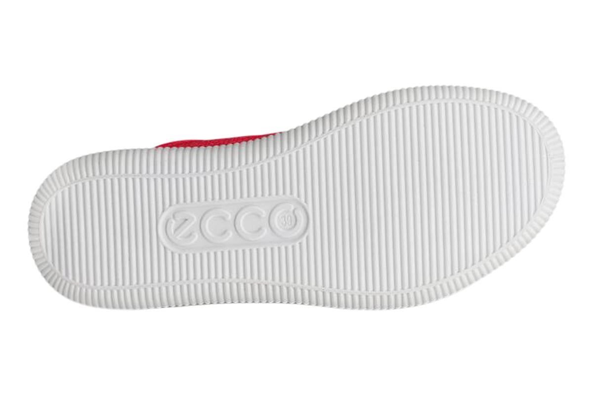 Ecco Soft Zero Teaberry Womens #color_red