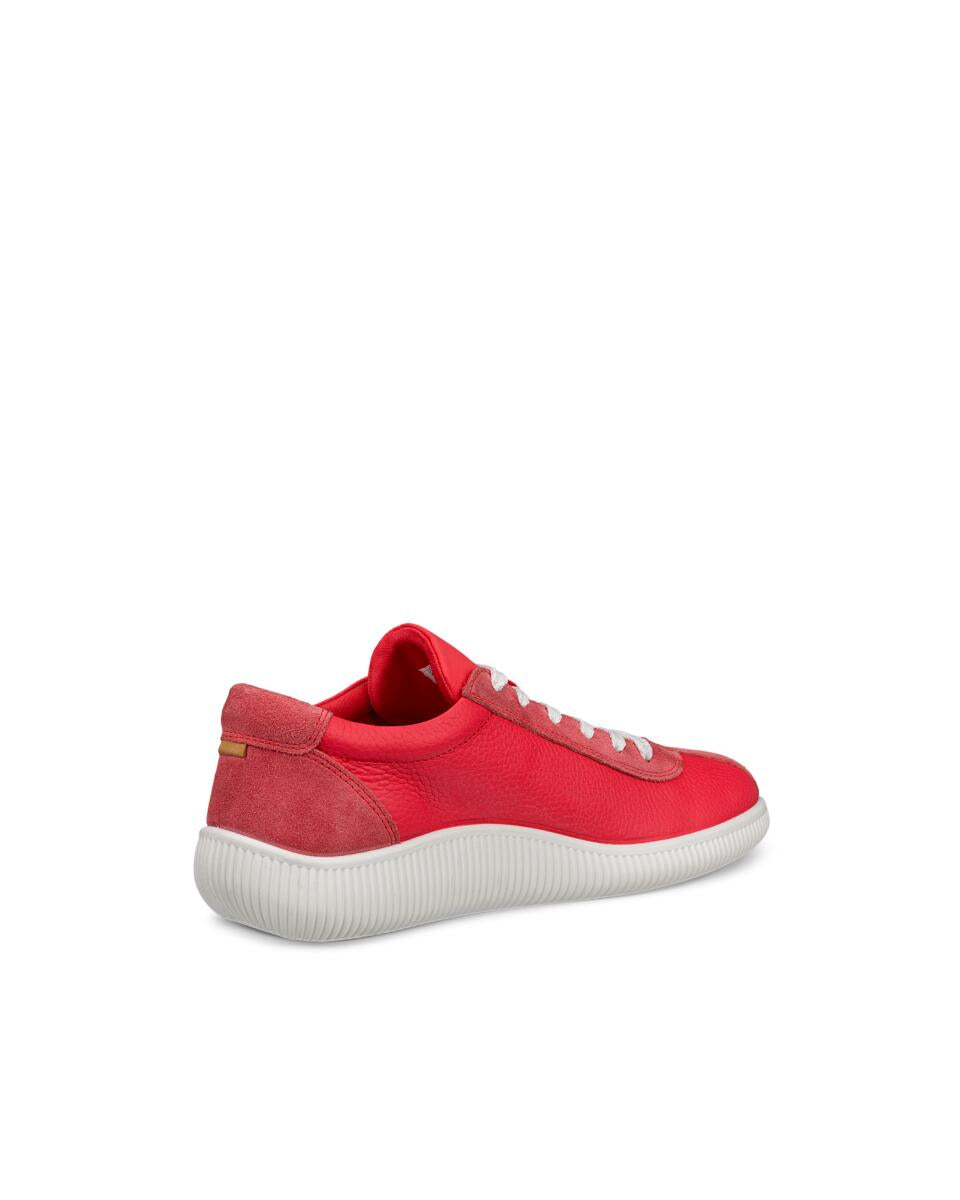 Ecco Soft Zero Teaberry Womens #color_red