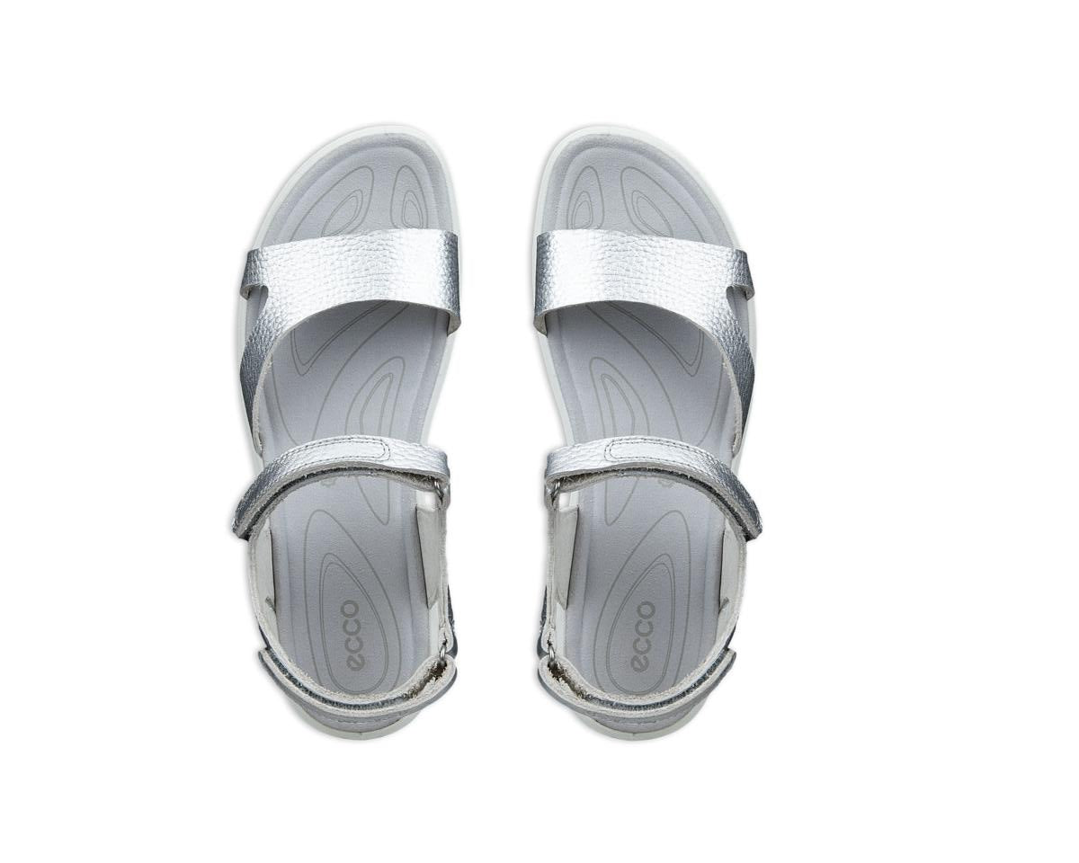 Ecco Cruise II Pure Silver Womens #color_metallic-silver