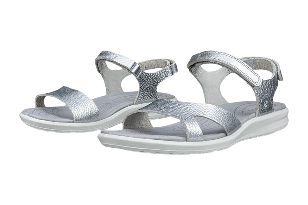 Ecco Cruise II Pure Silver Womens #color_metallic-silver