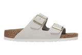 Birkenstock Arizona R Antique White Nubuck Leather Womens