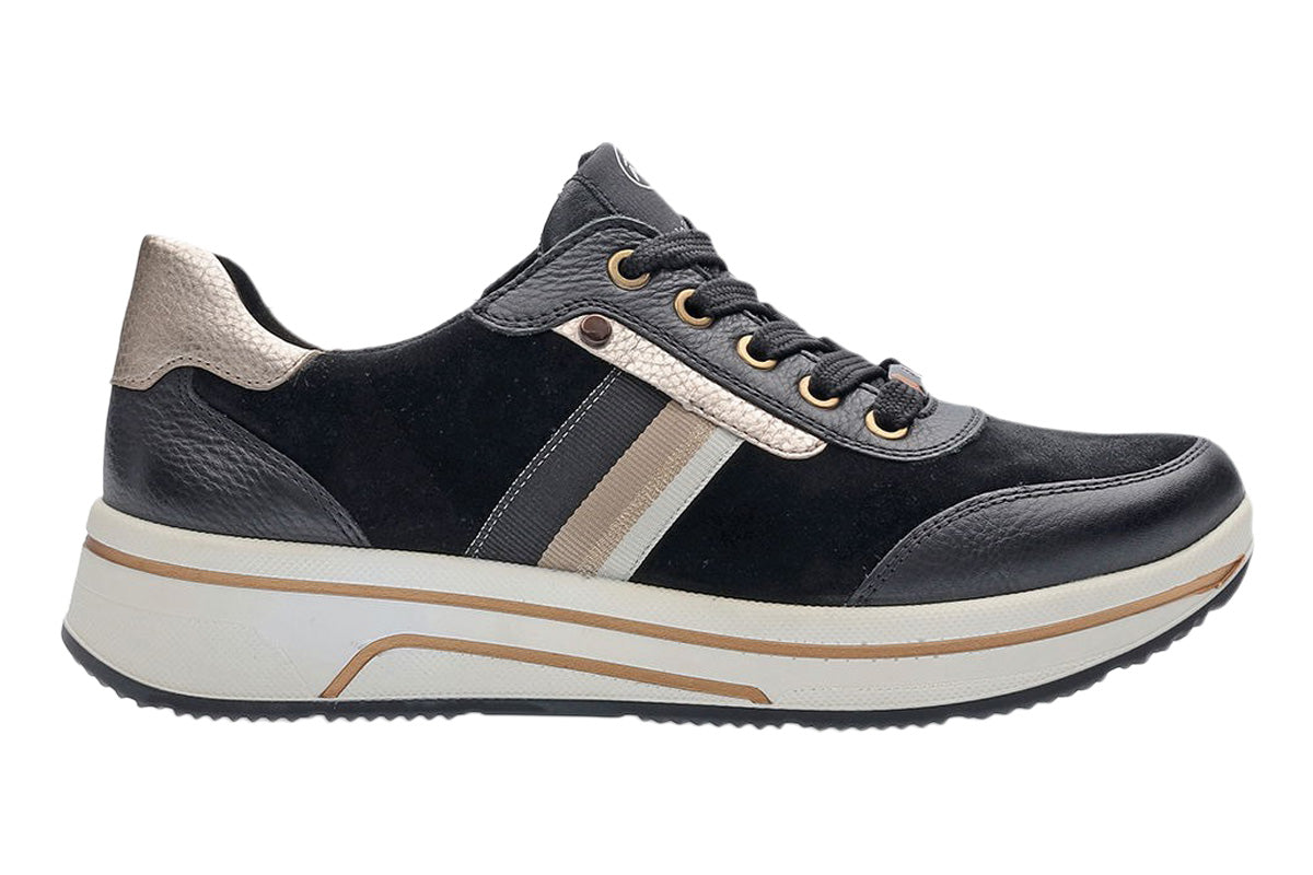 Ara Sapporo 3.0 12-27542 Black/Sand Womens – Comfort Plus Footwear