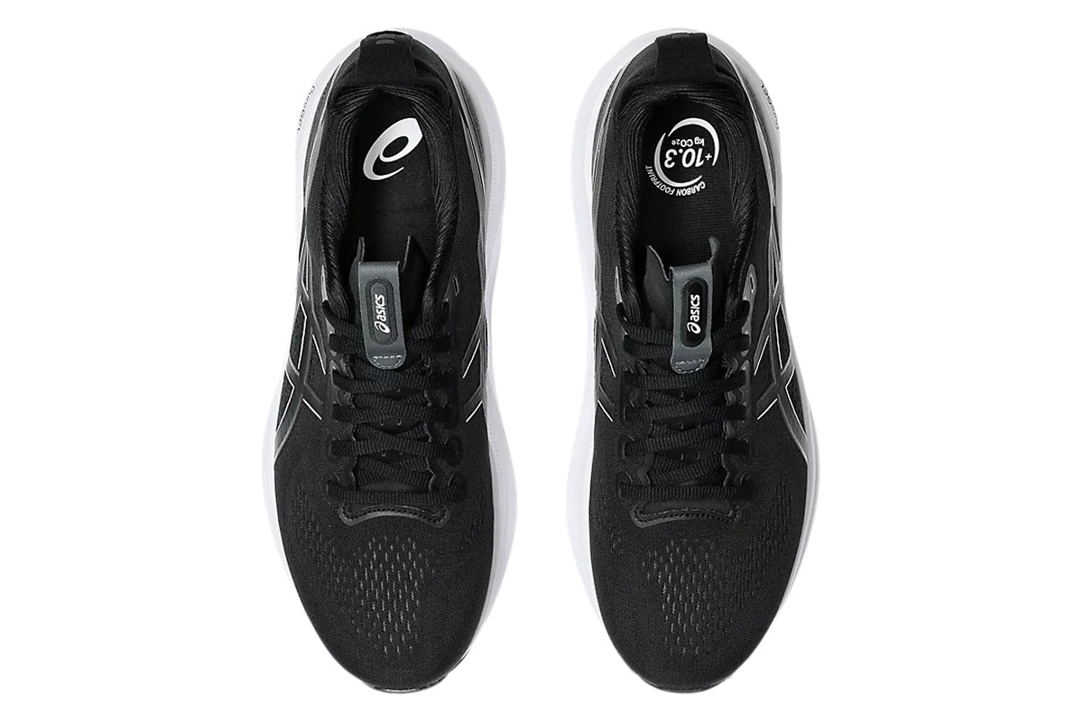Asics Gel-Kayano 32 2E Black/White Mens #color_black-multi-whites