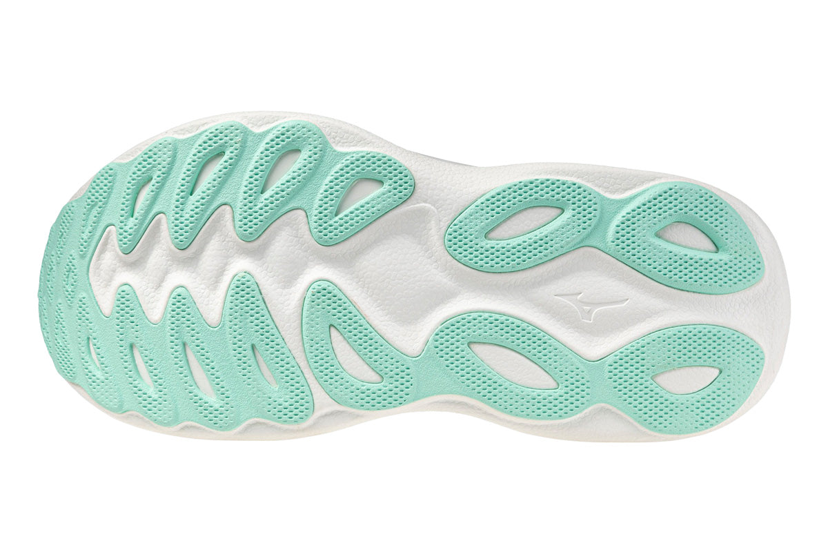 Mizuno Wave Sky 9 D Mercury/Baritone Blue/Ice Green Womens #color_grey