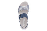 Remonte D1J53 Pacific/White Womens #color_navy-multi-whites