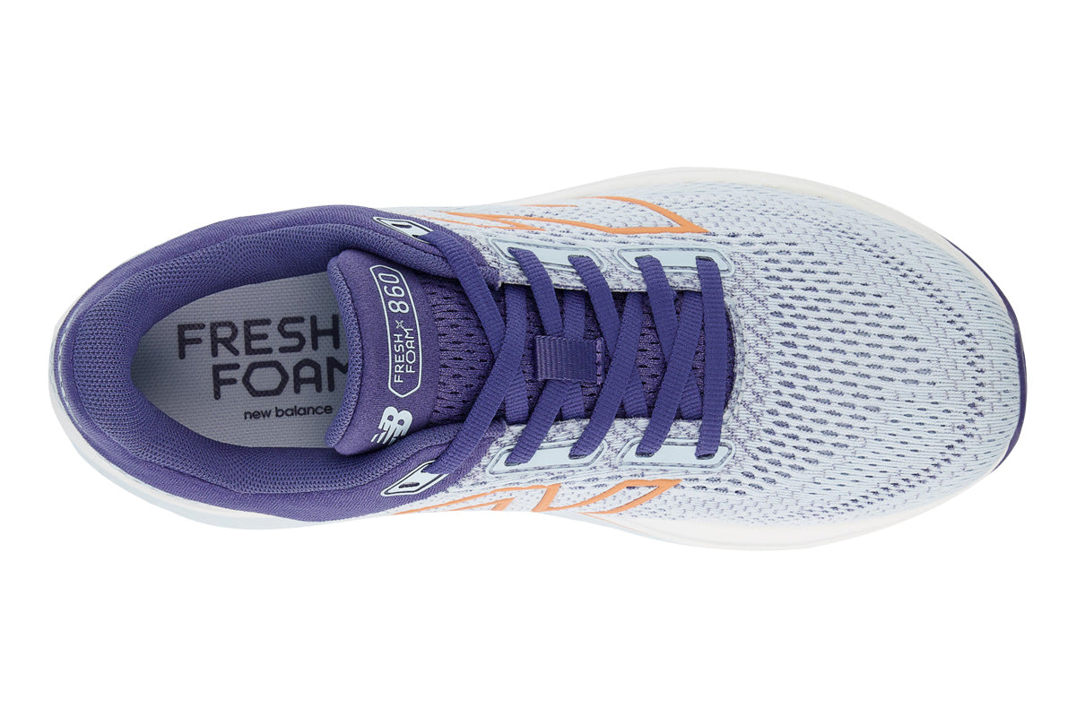 New Balance 860 v14 D Frosted Glass Womens #color_blue