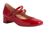 Ziera Karoly W Dark Red Patent Womens #color_red