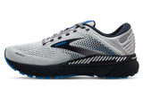 Brooks Adrenaline GTS 22 B Oyster/india Ink/blue Mens #color_grey-multi-blues