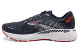 Brooks Adrenaline GTS 22 2E Peacoat/India Ink Mens #color_blue-multi-reds-oranges