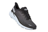 Hoka Clifton 8 D Black/White Mens #color_black-multi-whites