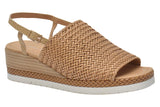 Django and Juliette Issah Biscuit Weave Womens #color_brown-light-brown