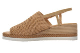 Django and Juliette Issah Biscuit Weave Womens #color_brown-light-brown