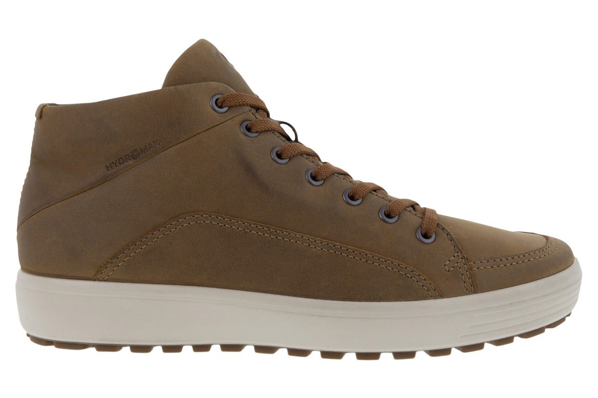 Ecco Soft Tred Mid-Cut Boot Camel Mens – Comfort Plus Footwear