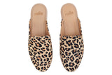 Rollie Nation Derby Mule Camel Leopard Womens #color_prints-animal