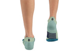 On Performance Low Sock Meadow/Niagara Womens #color_green-multi-blues