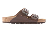 Birkenstock Arizona R Vintage Wood Roast Natural Leather Mens #color_brown-dark-brown