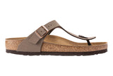 Birkenstock Gizeh N Mocca Birkibuc Womens #color_brown