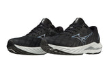 Mizuno Wave Inspire 19 B Black/Silverstar/Snowcrest Womens #color_black-multi-whites