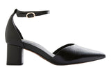 Frankie 4 Adele Black Croc Womens