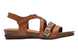 Zeta Rove Tan Leopard Combo Womens #color_prints-animal