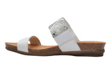 Zeta Resort White/Brushed Silver Womens #color_white-multi-metallics