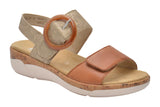 Remonte R6853 Hazelnut Womens #color_brown-multi