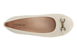 Vionic Delanie Cream Womens #color_brown-cream