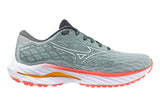 Mizuno Wave Inspire 20 B Grey Mist/White/Dubarry Womens #color_grey-multi