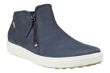 Ecco Soft 7 Bootie Marine Womens #color_navy