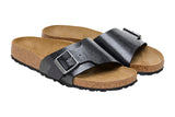 Birkenstock Catalina R Graceful Licorice Birko-Flor Womens #color_black