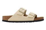 Birkenstock Arizona R Ecru Nubuck Leather Womens #color_brown-beige