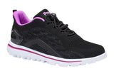 Propet TravelActiv Axial Black/Purple Womens #color_black-multi-pinks