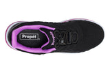 Propet TravelActiv Axial Black/Purple Womens #color_black-multi-pinks