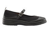 Dr Comfort Flute (Lycra) Black Womens #color_black