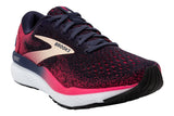 Brooks Ghost 16 2A Peacoat/Raspberry/Apric Womens #color_black-multi-pinks-purples